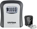 Produktbild: GRIFEMA Schlüsseltresor Wandmontage Wetterfest Schlüsselsafe 4 Stellig Code