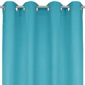 Produktbild: Bestlivings Blickdichte Türkise Gardine mit Ösen in 140x245 cm (BxL), in vielen Größen und Farben