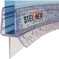 Produktbild: Duschdichtung UK13 vorgebogene Ersatzdichtung für Runddusche Wasserabweiser, l, 60 cm, (Einzeldichtung), für Glasstärken von 3,5 bis 5mm - Steigner
