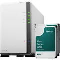 Produktbild: Synology DS223J (2 x 4 TB, Synology HAT 33xx) (DS223J+2XHAT3300-4T)
