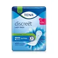 Produktbild: TENA Lady Discreet Extra Einlagen 20St Saugstark Hautfreundlich Komfort