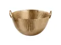 Produktbild: riess-ambiente Deko Schale ORIENT - 40cm gold Metall Hammerschlag Design Handgearbeitet