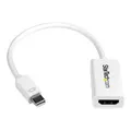 Produktbild: StarTech.com Mini DisplayPort auf HDMI 4k @ 30Hz Adapter für UltraBook- mDP 1,2 zu HDMI Konverter