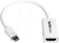 Produktbild: ST MDP2HD4KSW - DisplayPort Adapter, Mini DP Stecker auf HDMI Buchse