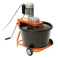 Produktbild: Dema Zwangsmischer 55 L – Betonmischer, Mörtelmixer, Zementmischer, Farbmixer – robust, langlebig, leistungsstark – Baustelle, Heimwerker, Handwerk 55382