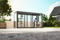 Produktbild: SunElements SunGarden Gartenhaus Infinity 4.1 443 x 128 cm anthrazit-metallic