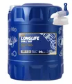 Produktbild: 20 L Mannol Longlife 5W-30 Motoröl VW 504 00 507 00 BMW LL-04 229.51 +Hahn 5W30