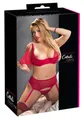 Produktbild: Cottelli CURVES Sexy Striptease-Set aus Spitze, Rot, 90FXL