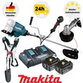 Produktbild: Makita Akku-Rasentrimmer DUR369APT2 Akku-Freischneider 430mm 2x18V 5,0 Ah