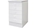 Produktbild: Flex Well Auszugunterschrank Speed BxTxH 50 x 50 x 85 cm weiß matt zerlegt 00005