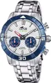 Produktbild: Lotus Chronograph Lotus Herrenuhr Edelstahl silber Lotus, (Chronograph), Herren Armbanduhr rund, groß (ca. 45mm), Edelstahl