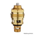 Produktbild: HEIMEIER Eclipse Ersatz-Thermostat-Oberteil m. automatischem Durchflussregler