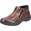 Produktbild: Rieker Herren Stiefeletten Warmfutter Reißverschluss Boots 03352, Größe:43 EU, Farbe:Braun - Braun - 43