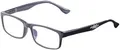 Produktbild: infactory PC Brille mit Sehstärke: Augenschonende Bildschirm-Brille mit Blaulicht-Filter, +1,0 Dioptrien (Bildschirmbrille mit Sehstärke, Computer Lesebrille, schonen)