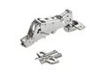 Produktbild: SO-TECH® Türbeschlag Softclose Weitwinkel Scharnier 165° Sensys 8657i (1 St), Eckanschlag Schnellmontage inkl. Montageplatte Höhe 1,5 mm