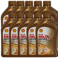 Produktbild: 10x1 Liter Shell Helix Ultra 0W-40 Motoröl 0W40 MB 229.5 VW 502 00 505 00 Fiat