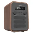 Produktbild: Denver Radio DAB-48 Grau Bluetooth FM DOT-Matrix-LCD-Anzeige 3,5 mm Klinke NEU