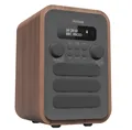 Produktbild: Denver Radio DAB-48 Grau Bluetooth FM DOT-Matrix-LCD-Anzeige 3,5 mm Klinke NEU