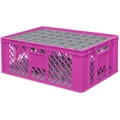 Produktbild: BRB Gläserkiste 600x400 mm für 40 Gläser bis 205 mm Höhe/Durchmesser 67 mm, farbig