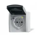 Produktbild: Busch-Jaeger 3120 EWB-53 FI-SCHUKOMAT SCHUKO® Steckdose mit Fehlerstrom-Schutzschalter