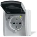 Produktbild: Busch-jaeger Fi-schukomat Einsatz Grau Ap Ip44 3120 Ewb-53