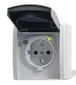 Produktbild: Busch-Jaeger 3120 EWB-53 FI-SCHUKOMAT SCHUKO Steckdose mit Fehlerstrom-Schutzsch