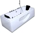 Produktbild: Deluxe Whirlpool WHAWH-LA/MW weiss Badewanne
