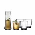 Produktbild: Lyngby Glas Karaffen-Set Lissabon 5-tlg., Kalk-Soda-Glas, Transparent, 15767