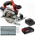 Produktbild: Einhell Akku Handkreissäge TE-CS 18/150 Li - 18V mit Akku 2.5 Ah,Schiene