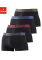 Produktbild: s.Oliver Boxer Boxershorts für Herren (Packung, 4-St) mit kontrastfarbenem Webbund