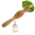 Produktbild: HOFMEISTER® Massage-Gerät aus Buchen-Holz, gegen Verspannungen & Schmerzen, Wellness & Entspannung für Rücken & Nacken, Naturprodukt aus Europa, Rücken-Massage-Roller, 40 cm