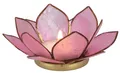 Produktbild: Guru-Shop Windlicht Lotus Teelicht Muschel 11*4 cm - rosa