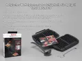 Produktbild: Waffelplatten Set 2 Stück Tefal XA723812/XA724810 für OptiGrill Kontaktgrill