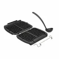 Produktbild: Waffelplatten Set 2 Stück Tefal XA723812/XA724810 für OptiGrill Kontaktgrill