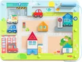 Produktbild: Haba Spiel Vario Stadt mit Magnetstift und magnetischen Motivplättchen, Magnetspiel