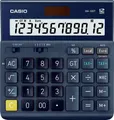 Produktbild: Casio DH-12ET Tischrechner Dunkelblau Display (Stellen): 12solarbetrieben (L x B) 101mm x 159mm