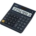 Produktbild: Casio Taschenrechner DH-12ET, mit MwSt-Berechnung, 12-stelliges LC-Display, Solar- und Batteriebetrieb