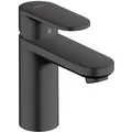 Produktbild: hansgrohe Waschtischarmatur Vernis Blend 100, schwarz matt, 14,3 cm hoch, aus Messing