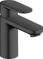 Produktbild: hansgrohe Vernis Blend - Waschtischarmatur ohne Ablauf, Wasserhahn Bad mit Auslauf Höhe 100 mm, Mischbatterie Waschbecken wassersparend (EcoSmart), Mattschwarz