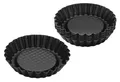 Produktbild: Zenker Torteletts BlackMetallic 10 cm, 6 Stück Tortelettförmchen kleine Küchlein