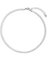 Produktbild: Purelei® I'lalo Choker (Silber) – Elegante Kette aus Edelstahl – Verstellbare Länge 35/40 cm – Schmuck inspiriert von Hawaii – Designed in Germany