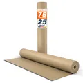 Produktbild: Kraftpapier braunes Papier 0,75m x 25m - Natürliches Geschenkpapier - Papierrolle 25m lang - Geschenkpapier braun - Ideales Paketpapier, Verpackungspapier für Umzug - Packpapier natur -