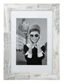 Produktbild: IDEAL TREND Hollywood Holz Bilderrahmen Foto Rahmen Family Picture Frames: Farbe: Weiß | Format: 13x18