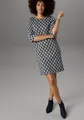 Produktbild: Aniston SELECTED Jerseykleid mit Punkten & Streifen