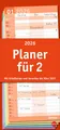 Produktbild: Kalender 2026 - Basic Planer für zwei