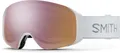 Produktbild: SMITH 4D MAG S Schneebrille 2026 white chunky knit/chromapop everyday rose gold mirror