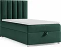 Produktbild: Best for Home Boxspringbett mit Bettkasten Trinity K10-SINGLE 70x200 Bonellfederkern inkl. Topper - Grün