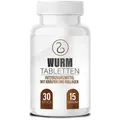 Produktbild: Saint Nutrition® Wurm Tabletten – Wurmmittel Hund – entwurmen für Hunde – mit natürlichen Inhaltsstoffen – Einfach anzuwenden - Wurmkur ...
