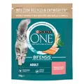 Produktbild: PURINA ONE BIFENSIS Adult Katzenfutter trocken, reich an Lachs, 1x750g (1x750g)