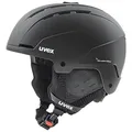 Produktbild: uvex Stance - robuster, effizient belüfteter Skihelm für Damen und Herren mit individueller Größenanpassung - Black matt - 51-55 cm